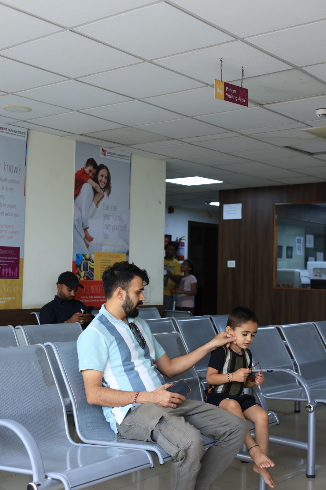 Patient waiting area